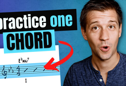How to PRACTICE Improvising Over a Jazz Standard